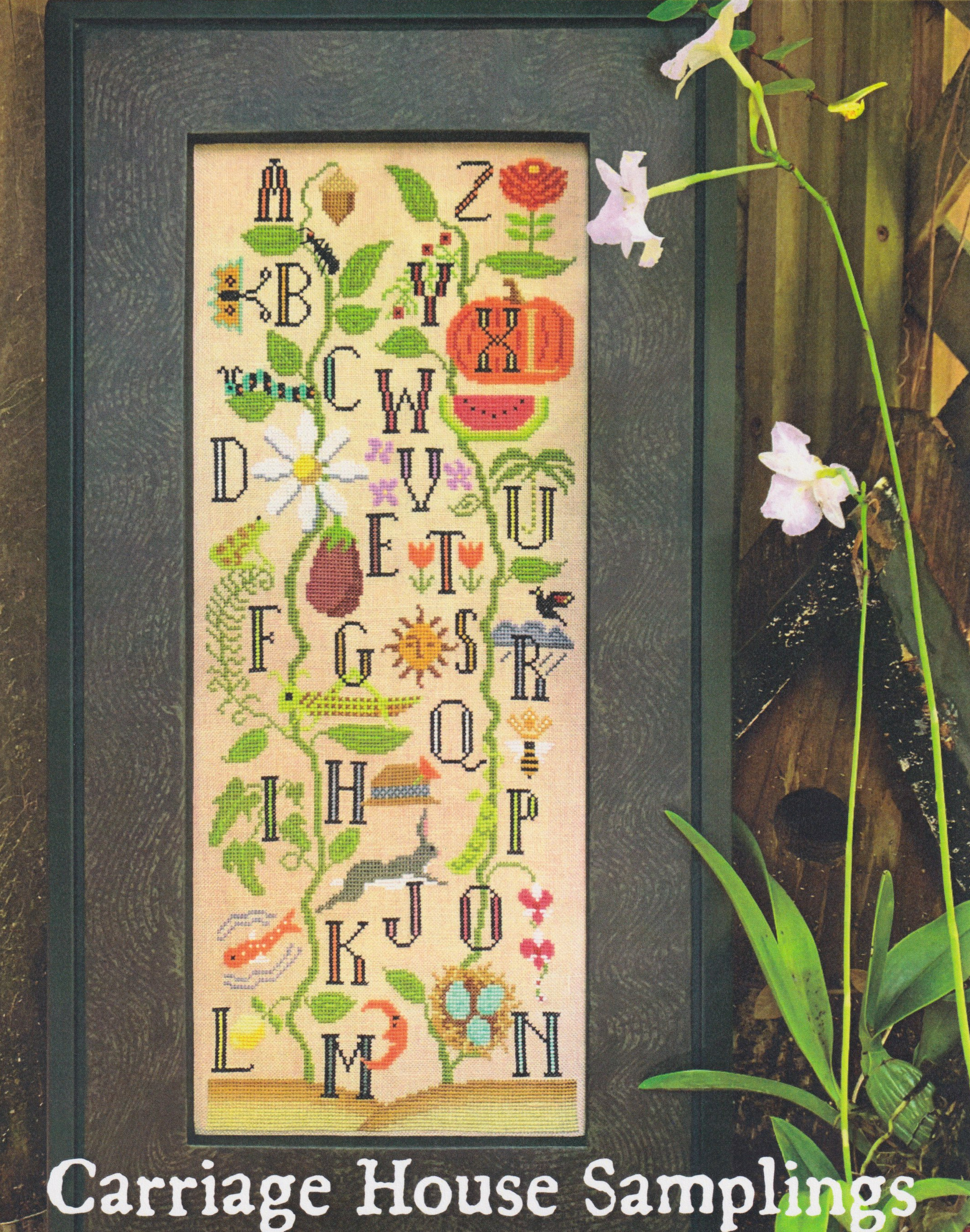 Carriage House Samplings Garden Sampler - Cross Stitch Pattern 