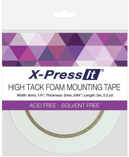 25 X2 2yd X Press It High Tack Foam Mounting Tape 123stitch