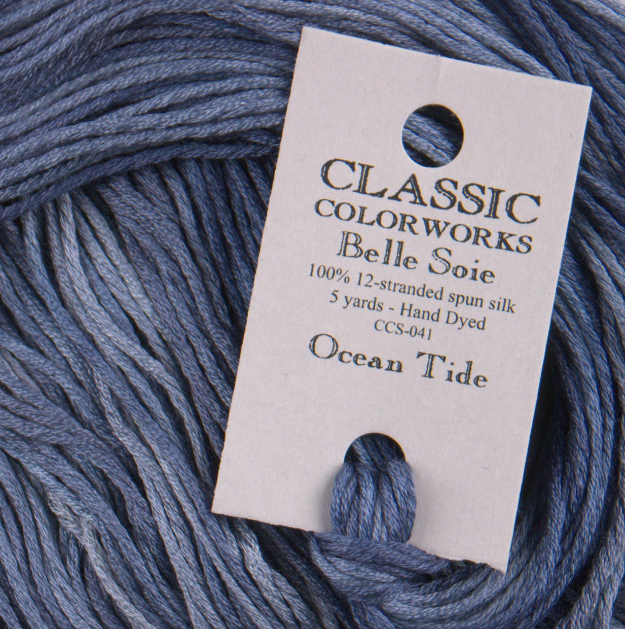 Classic Colorworks Ocean Tide - Belle Soie Silk Floss - 123Stitch