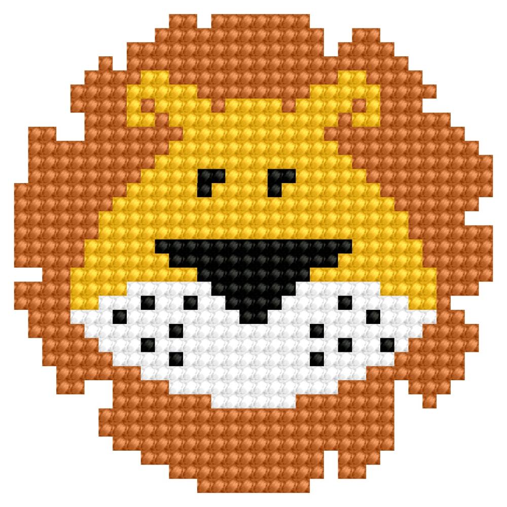 Lion - Diamond Dotz Facet Art Kit - 123Stitch