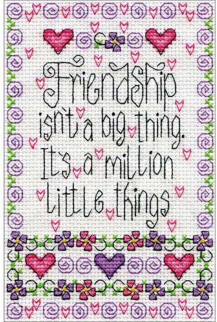 Cross Stitch Patterns Sharing Between Friends Cross stitch pattern pdf ...