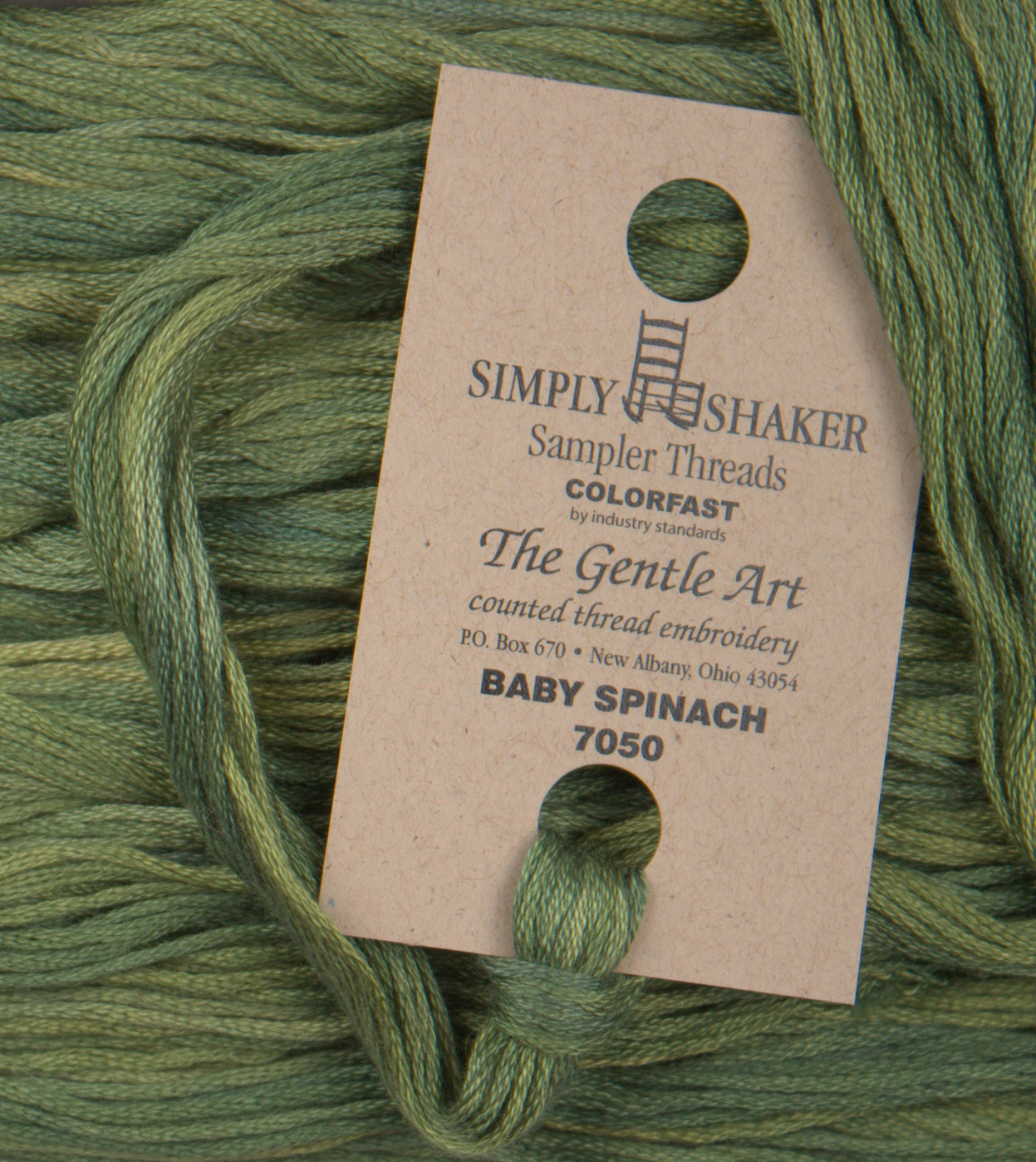 The Gentle Art Sampler Threads - Baby Spinach - 123Stitch