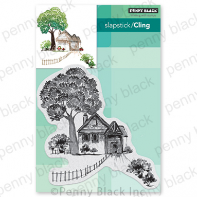 Penny Black 2521K Snowy Wood Mounted Rubber Stamp - View #4