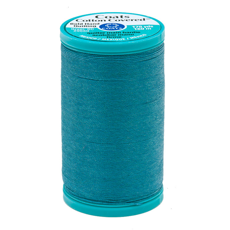 Thread Zoomed In Coats & Clark Bold Hand Quilt Thread 175yd Oriental Blue 5570 - 123Stitch